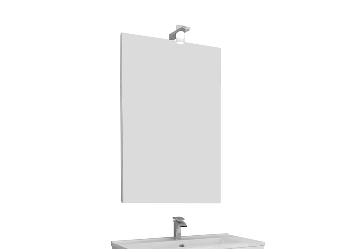 Το σετ τοποθετημένο σε ένα μπάνιο